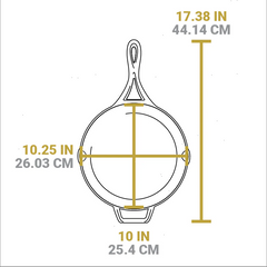 Blacklock Lightweight Cast Iron Skillet Set