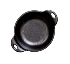 Heat-Treated 12 Ounce Cast Iron Mini Serving Bowl