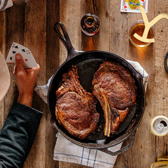 Yellowstone 12 Inch Cast Iron Steer Skillet