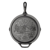 American Road Trip: 12 Inch Seasoned Cast Iron Skillet, New Hampshire