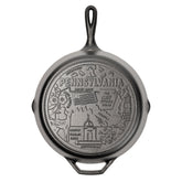 American Road Trip: 12 Inch Seasoned Cast Iron Skillet, Pennsylvania