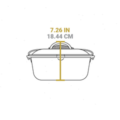 Dutch Oven with Bail Handle